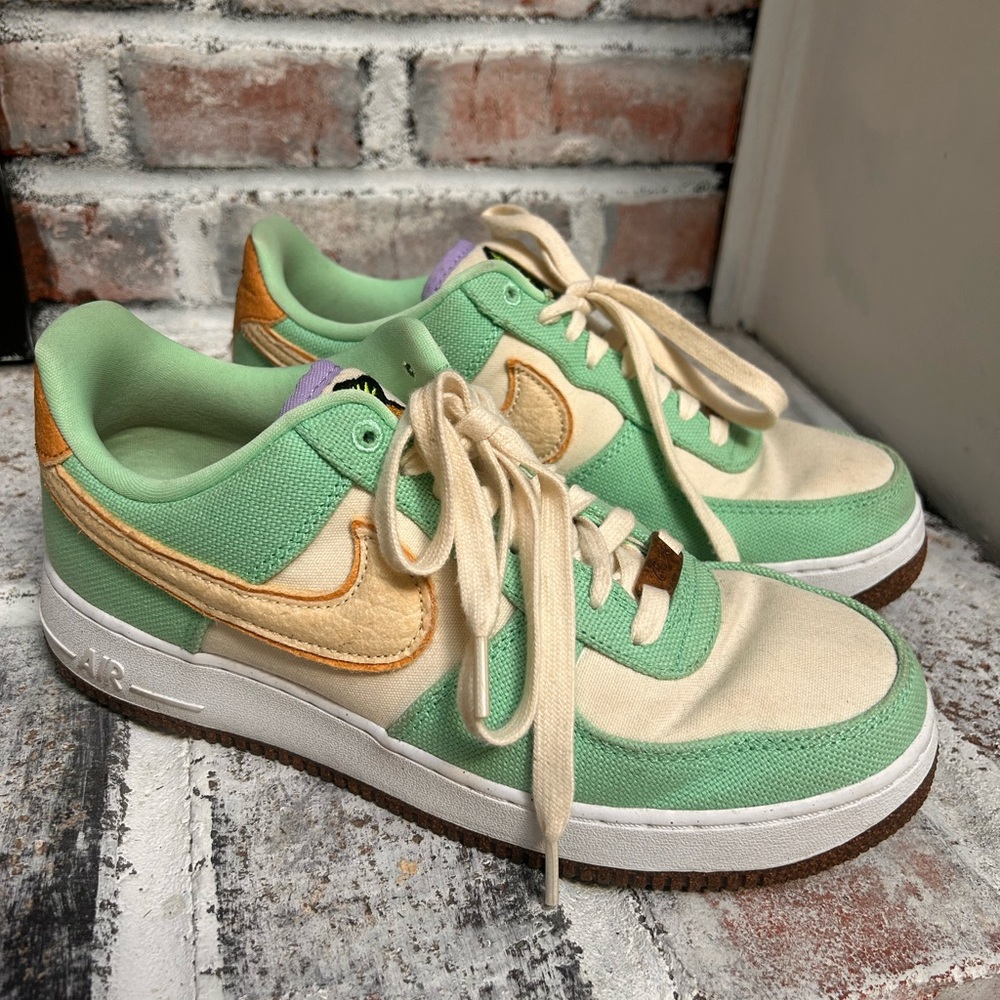 Nike Air Force 1 Low '07 Pineapple LIMITED EDITION Size 10.5